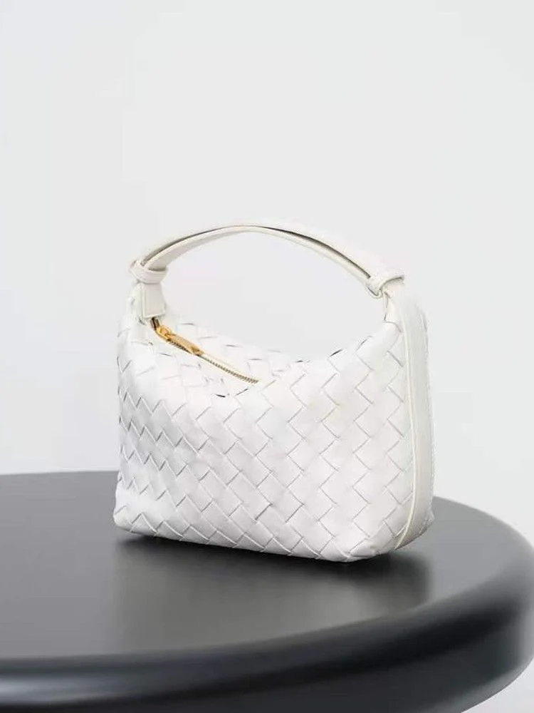 Woven Mini Hobo Bag - Image 4