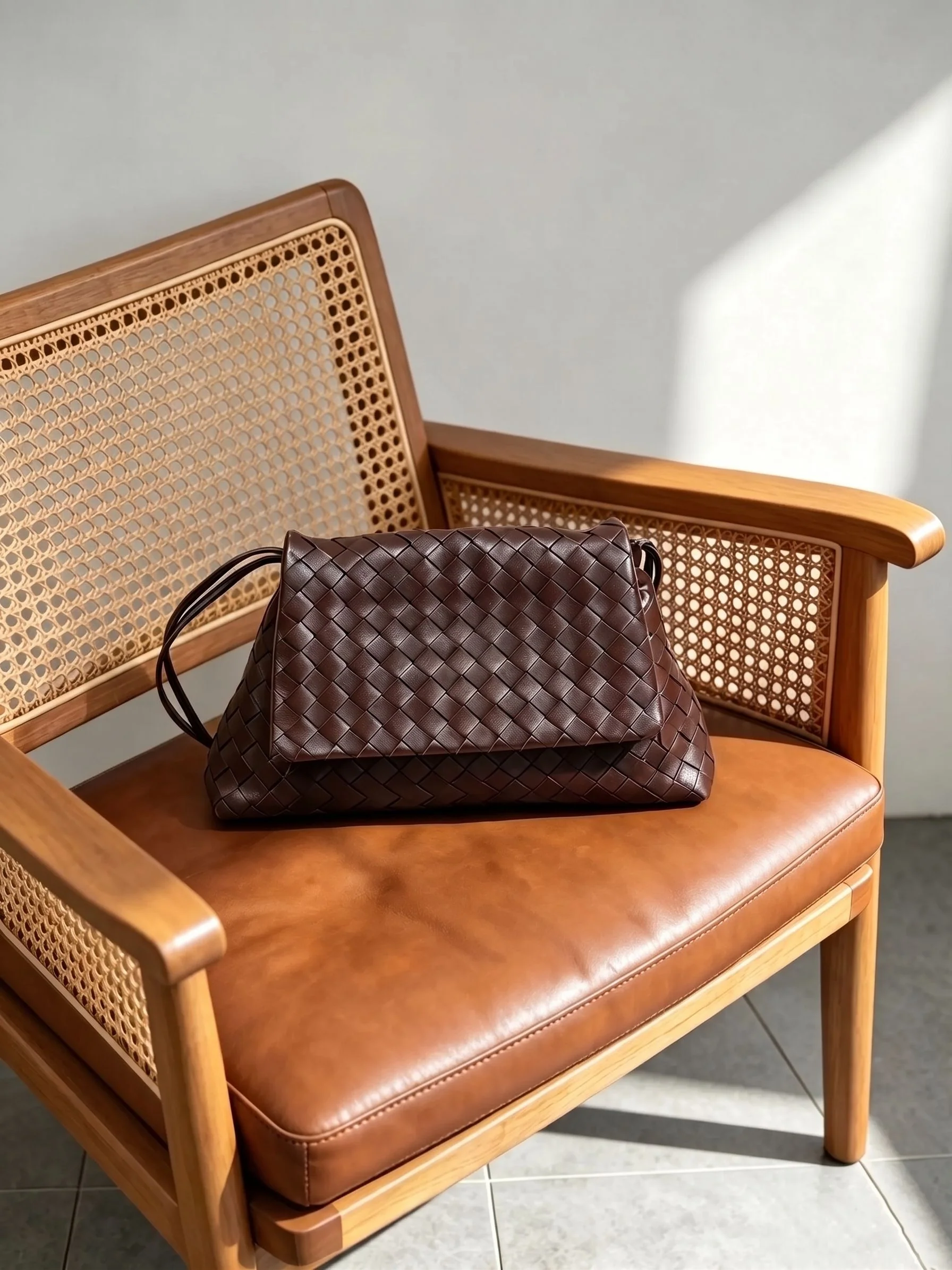 Woven Shoulder Bag