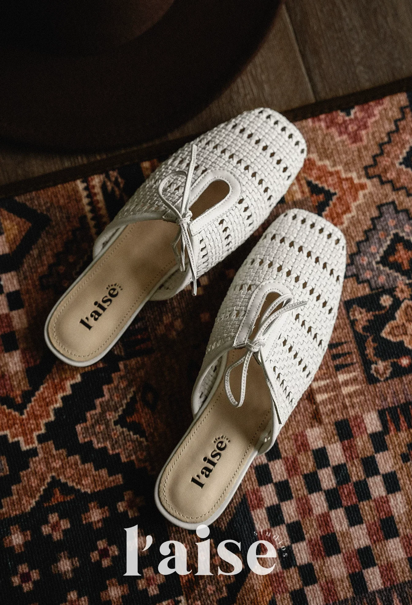 Woven Square-Toe Mules - Image 5