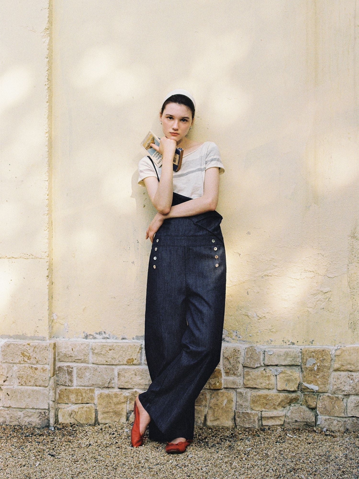 Wrap Bib Jumpsuit - Image 2