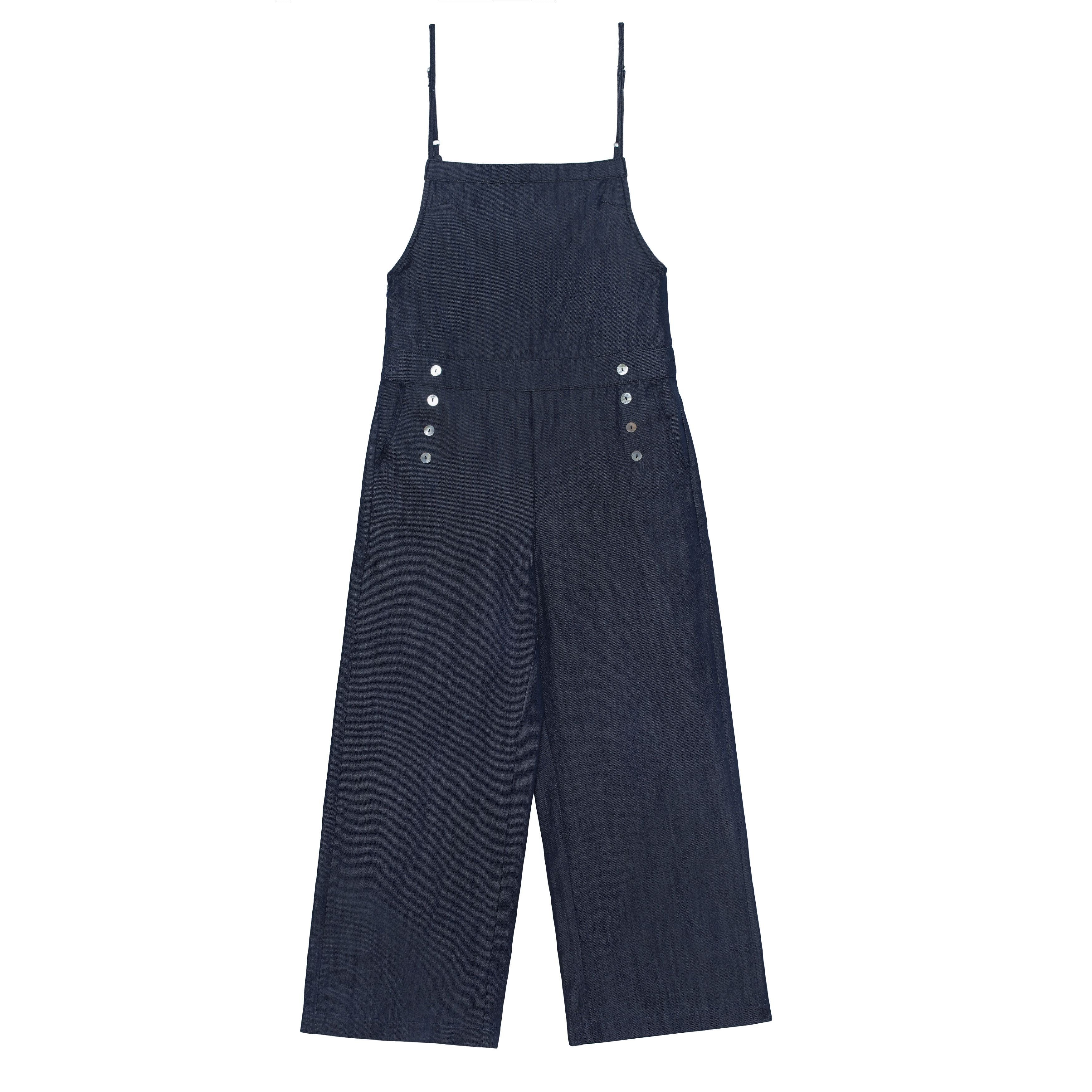 Wrap Bib Jumpsuit - Image 6