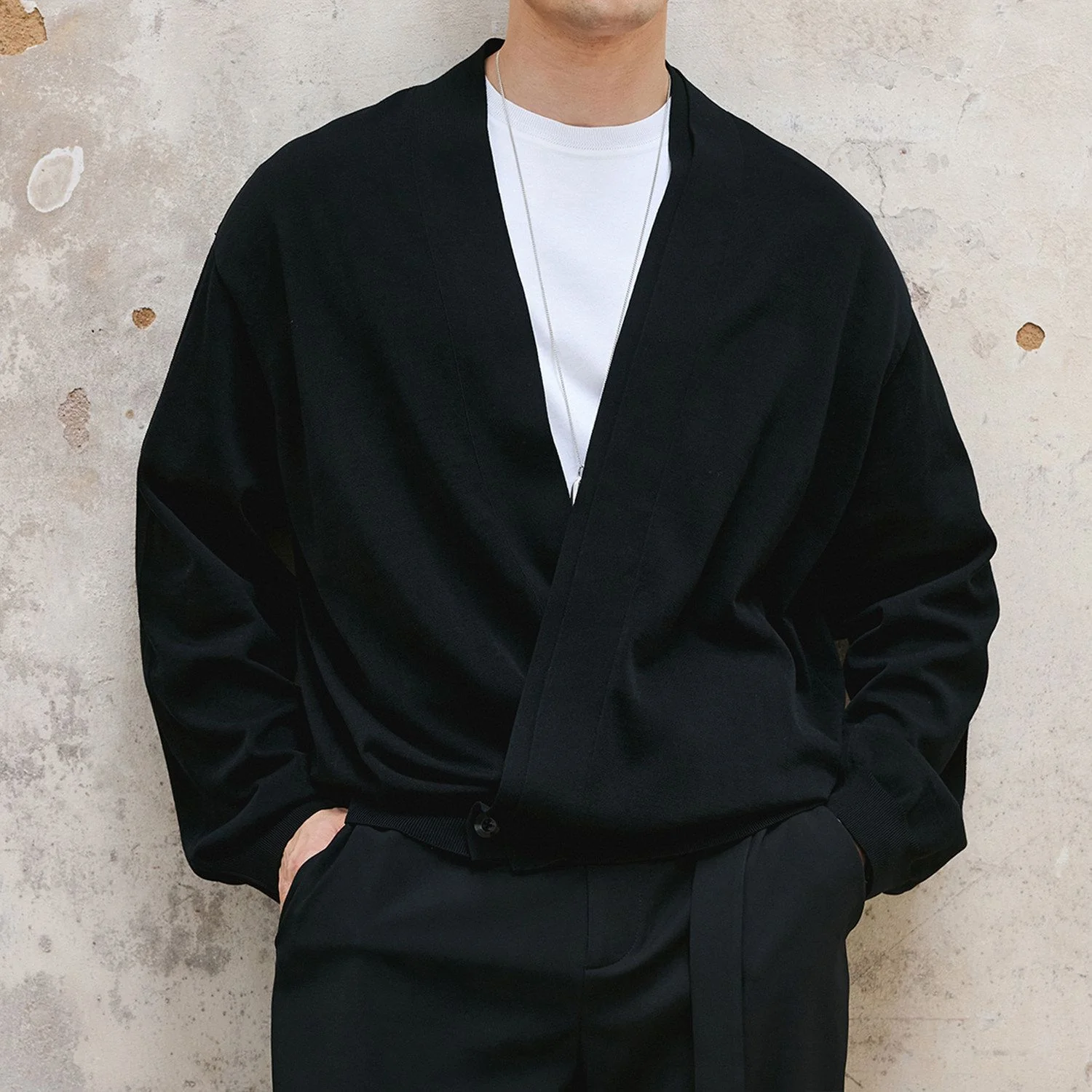 Wrap Knit Cardigan - Image 5