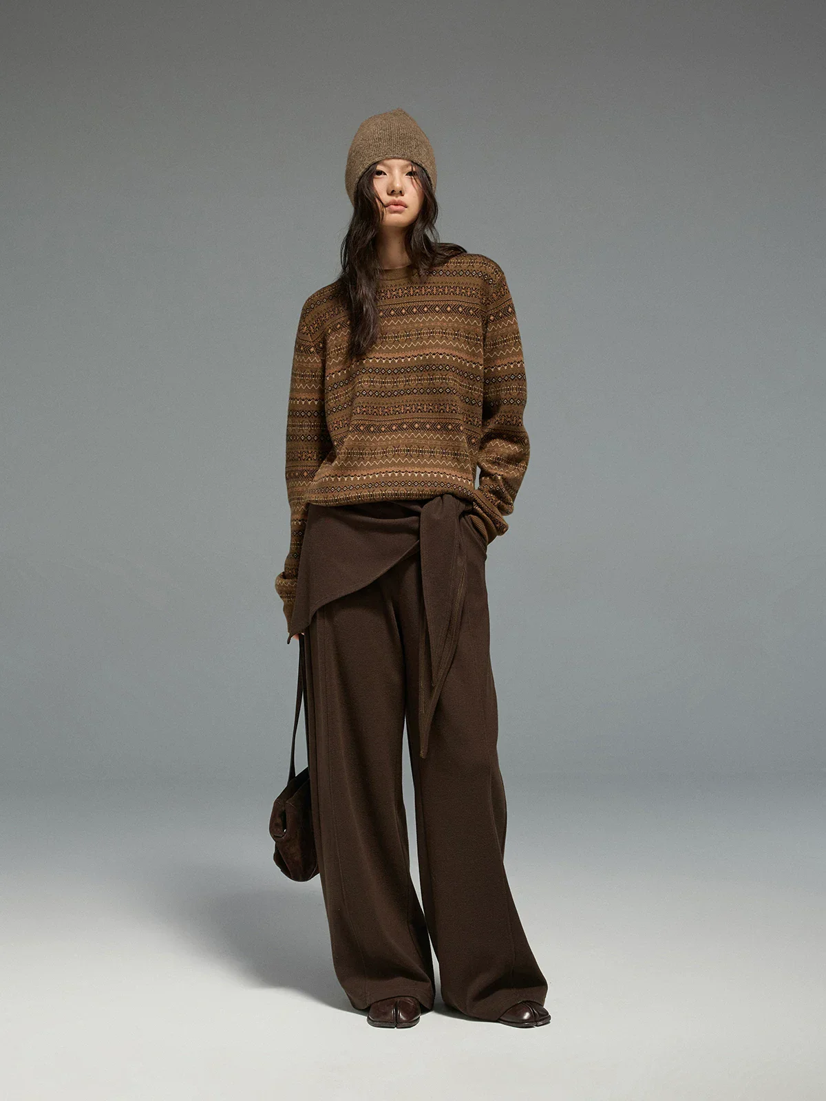 Wrap Tie Trousers - Image 3
