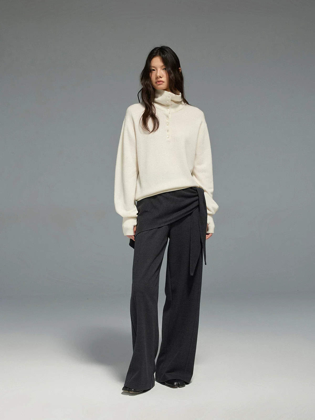 Wrap Tie Trousers - Image 4
