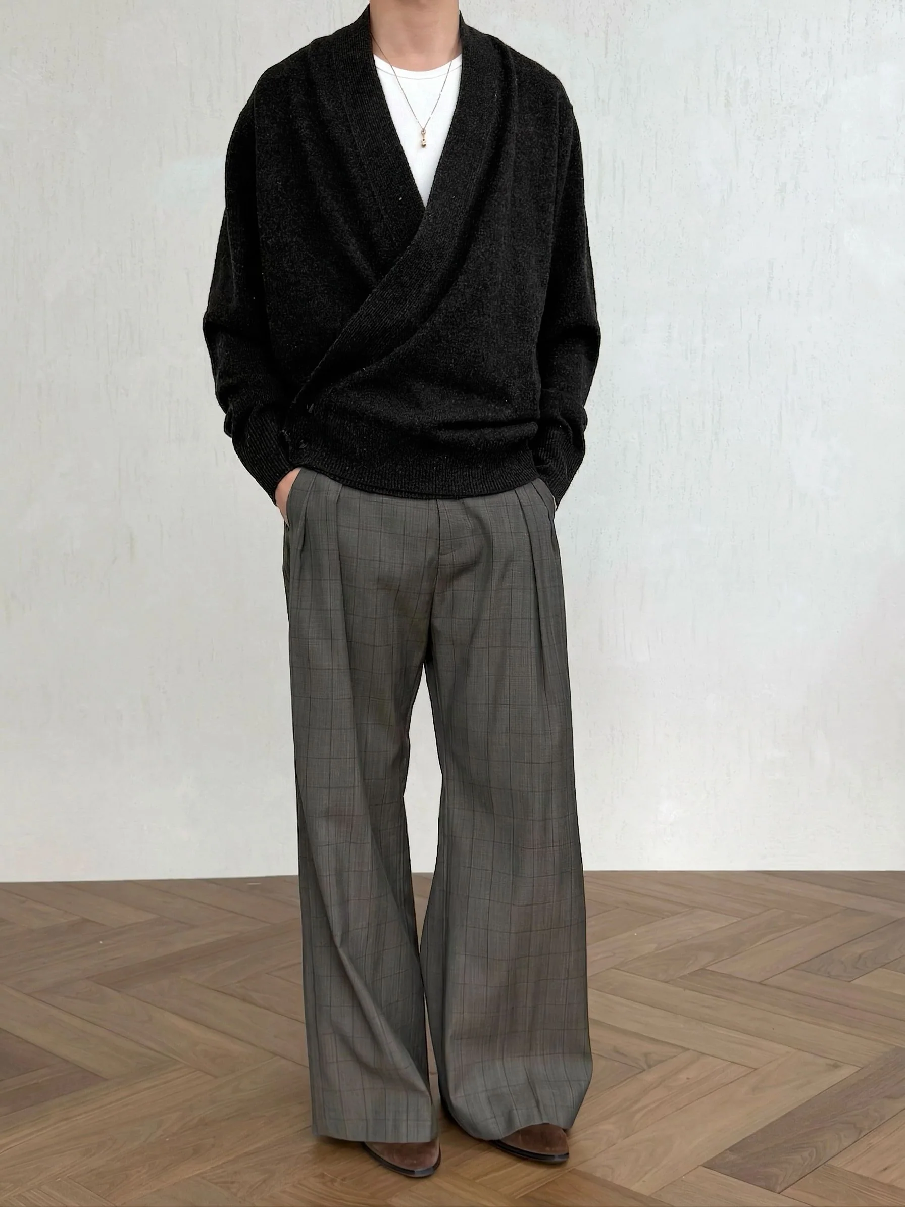 Wrap V Cardigan