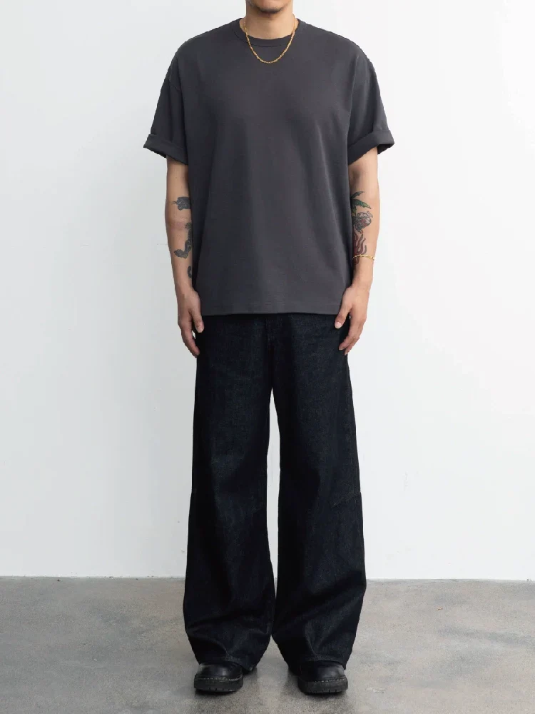 Wrinkle-Resistant Cotton Crew Tee - Image 2