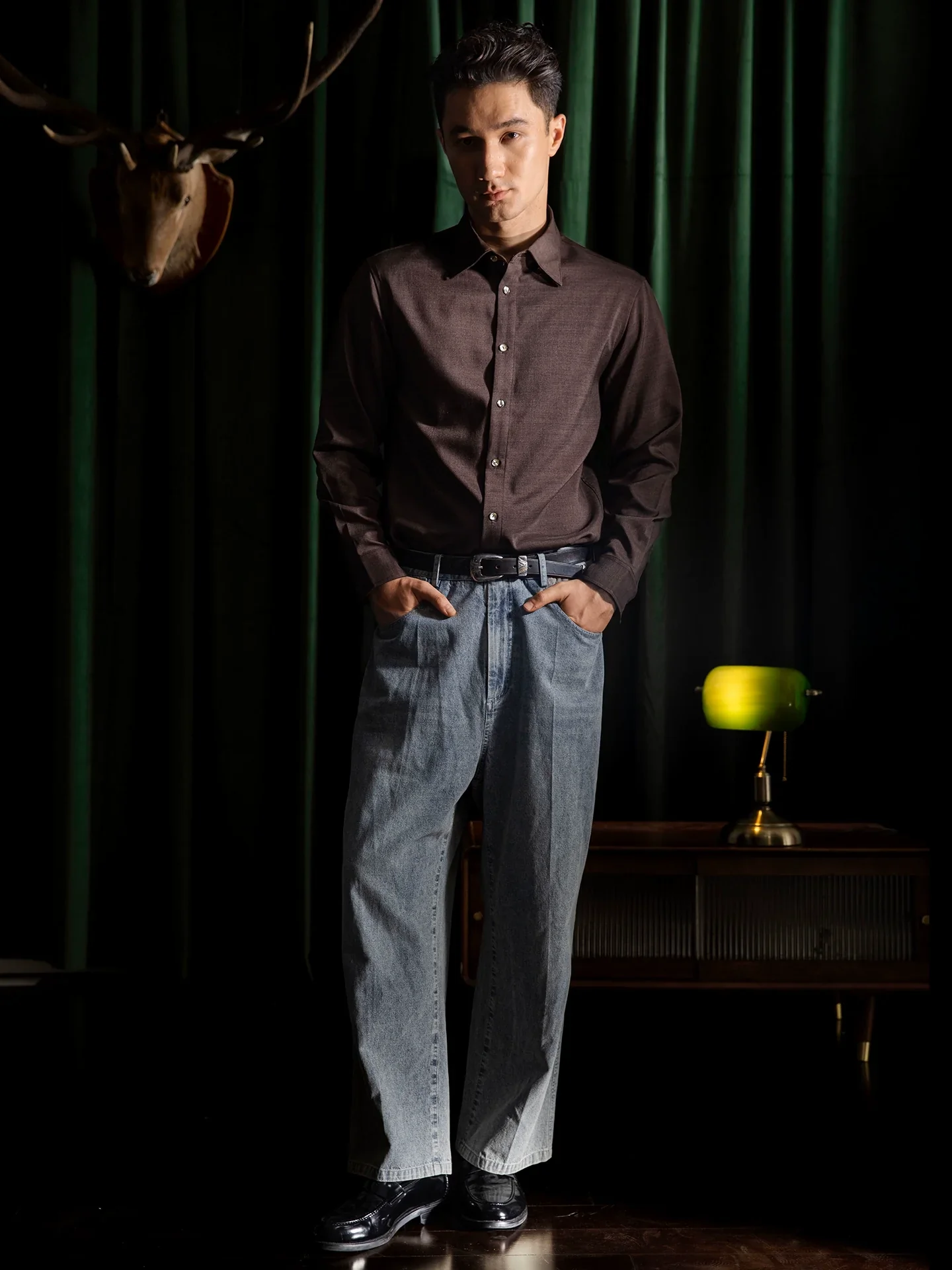 Wrinkle-Resistant Point-Collar Shirt - Image 2