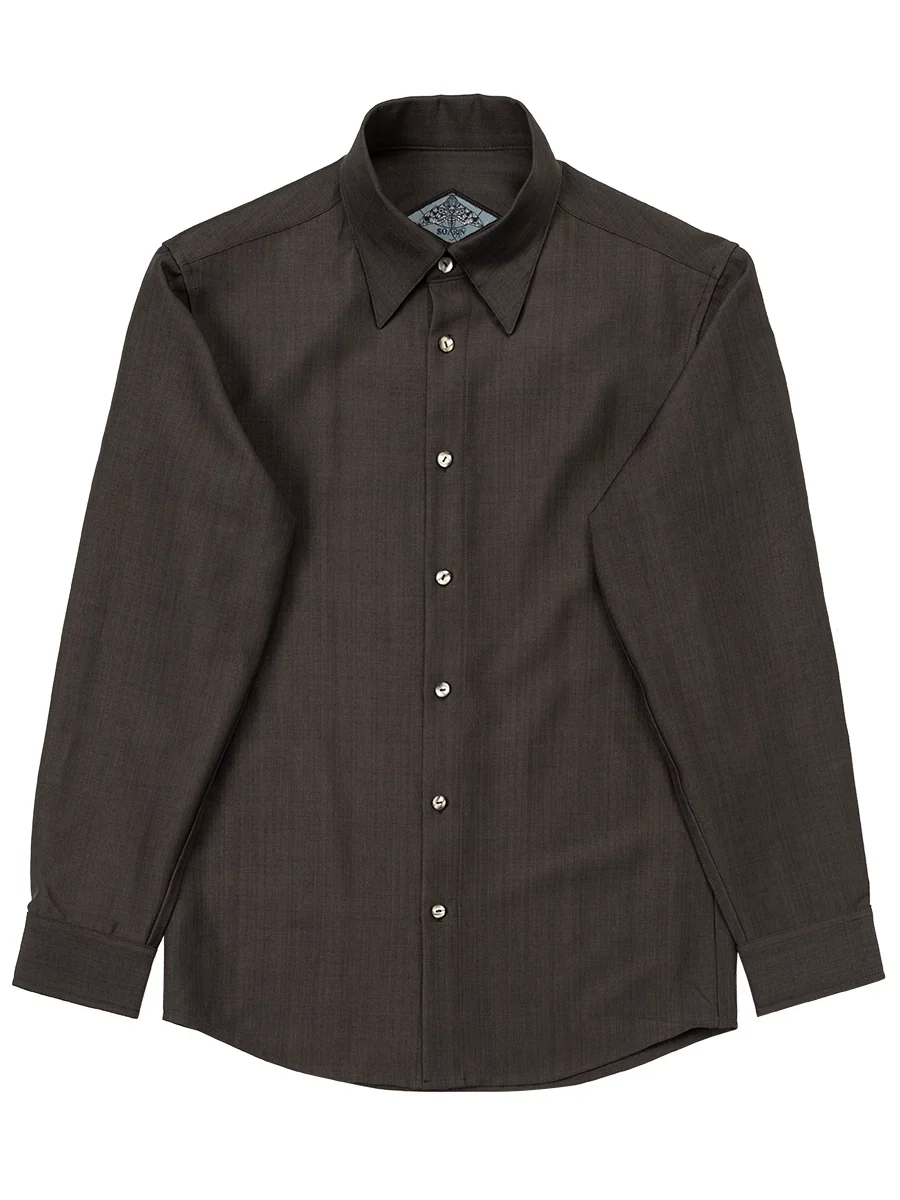 Wrinkle-Resistant Point-Collar Shirt - Image 6