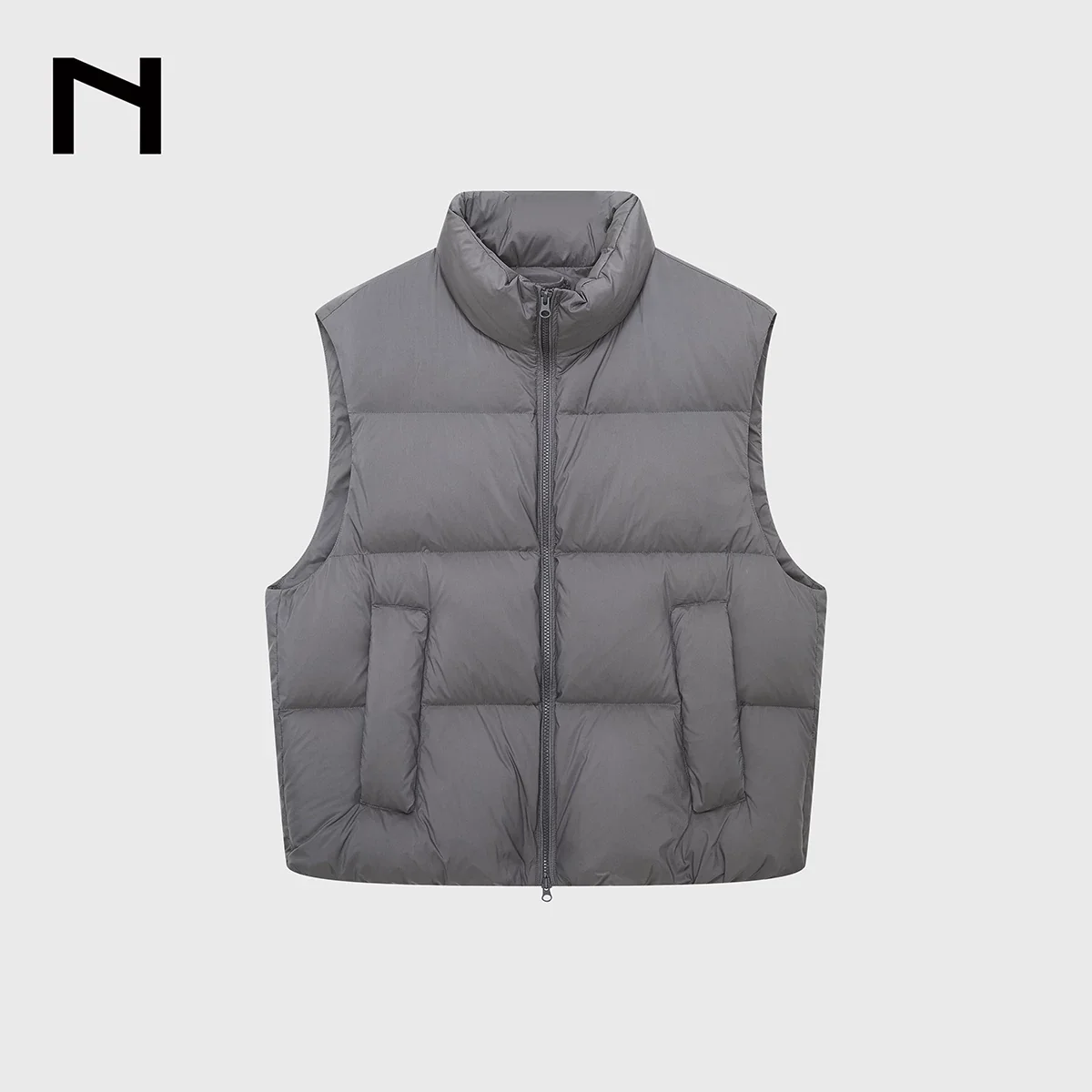 Wrinkled Lightweight Down Vest - Image 9