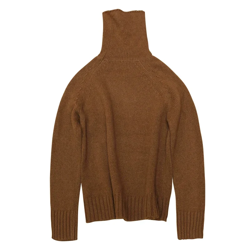 Yak Wool Turtleneck Sweater - Image 5