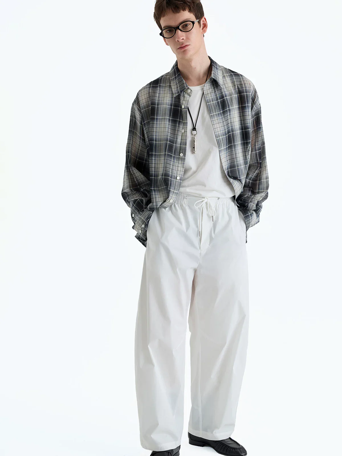 Yarn-Dyed Plaid Cotton Shirt - Image 2