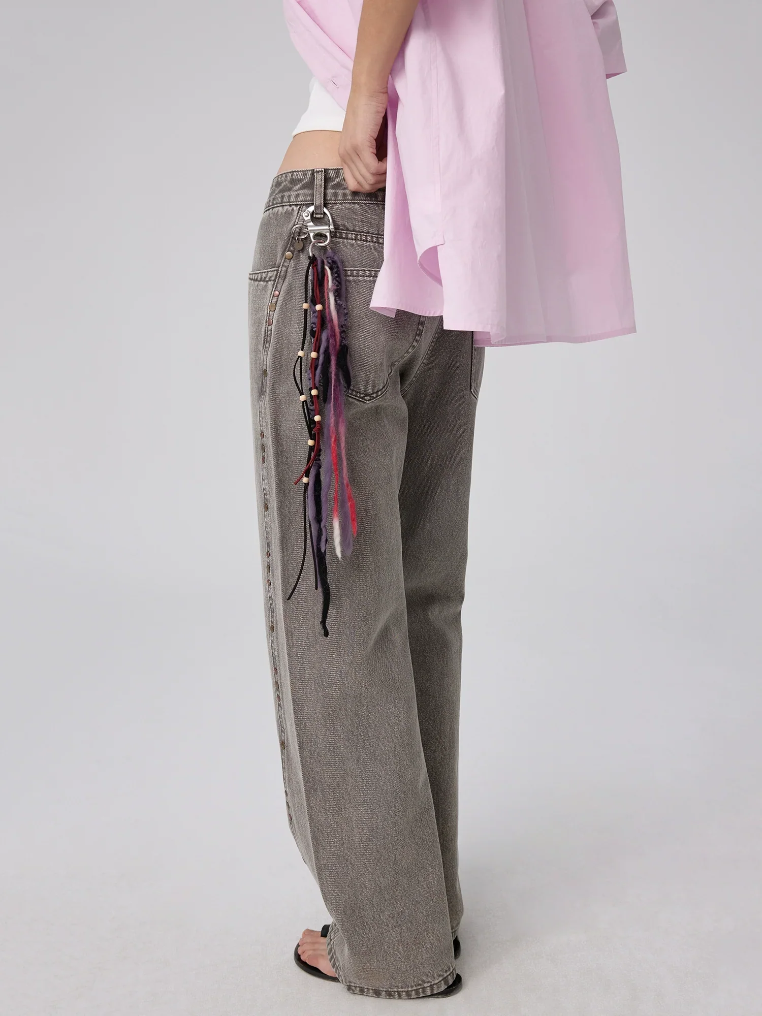 Yarn Tassel Keychain - Image 4