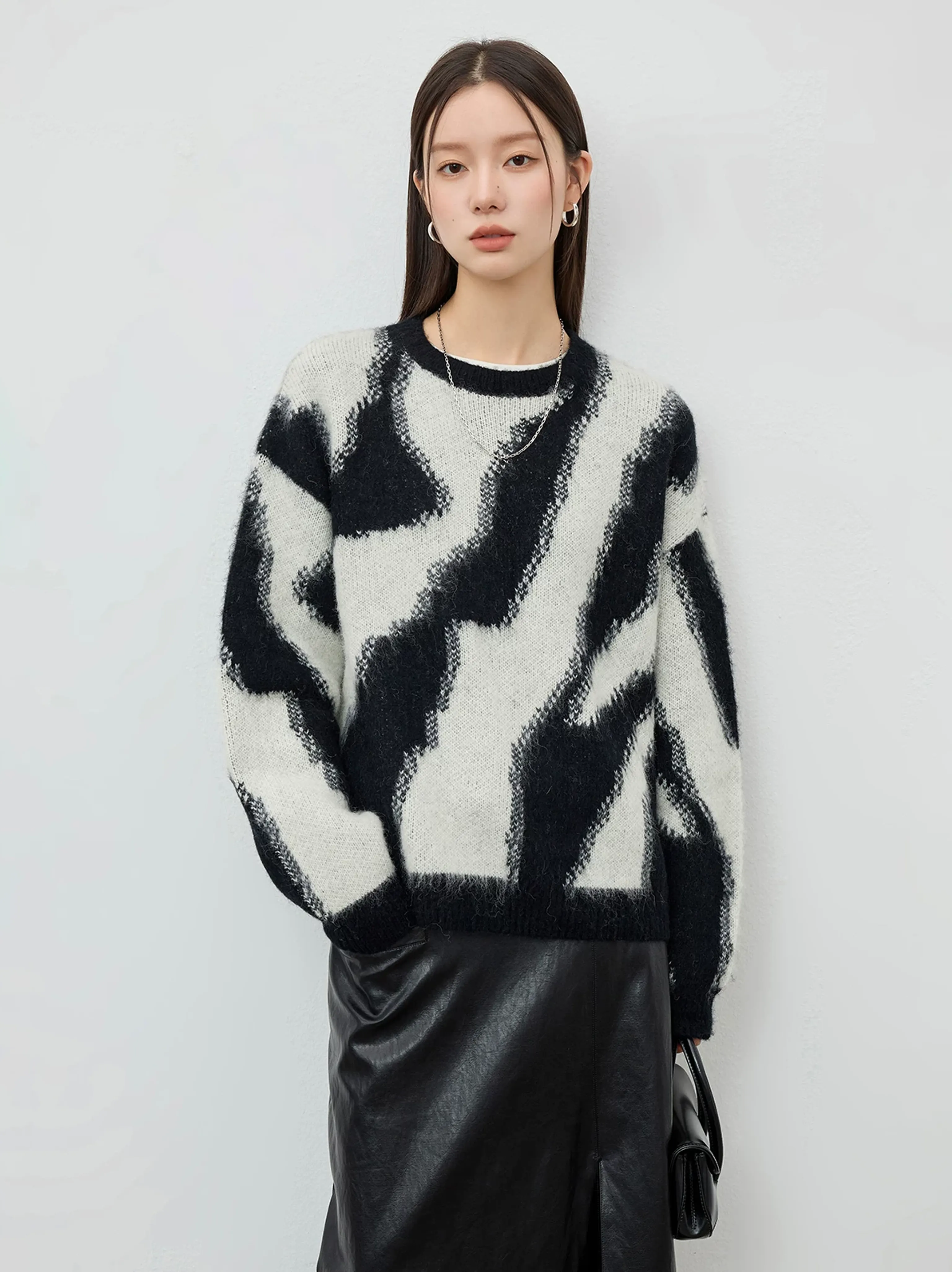 Zebra Abstract Pattern Vest - Image 2