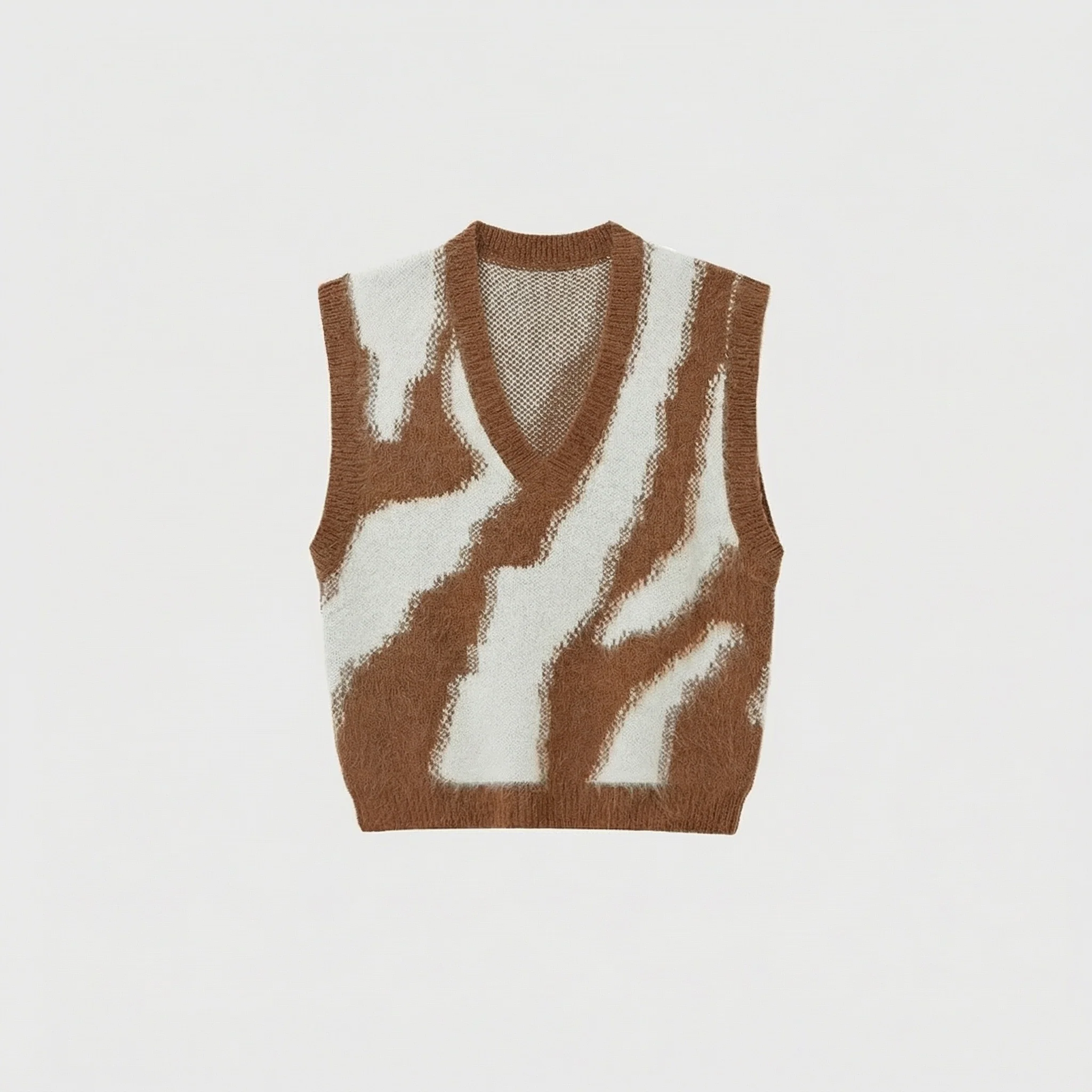 Zebra Abstract Pattern Vest - Image 7