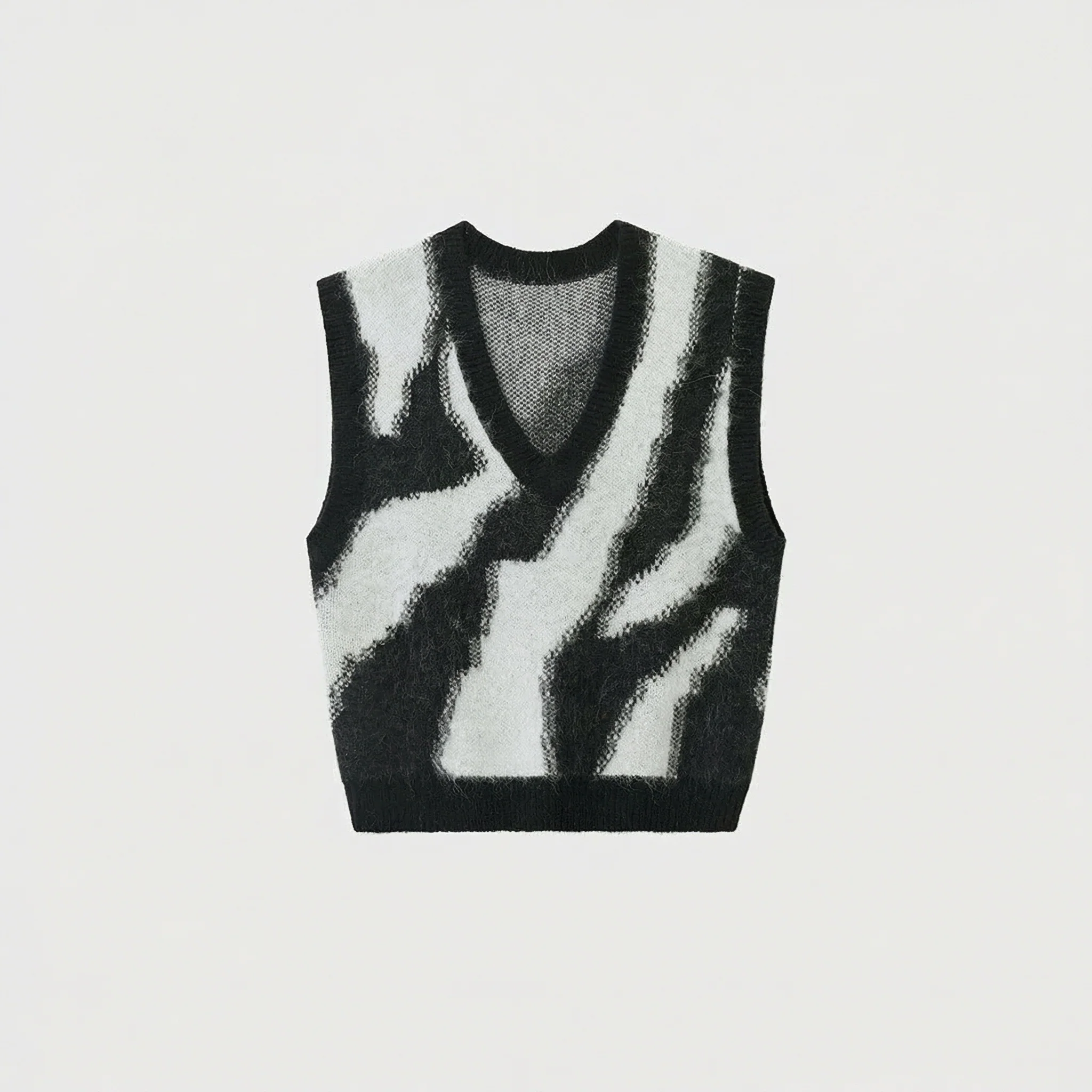 Zebra Abstract Pattern Vest - Image 8