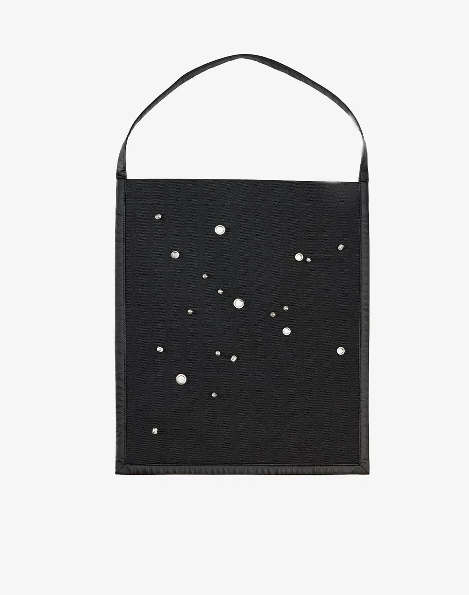 Zebra Denim Rabbit Fur Tote - Image 4