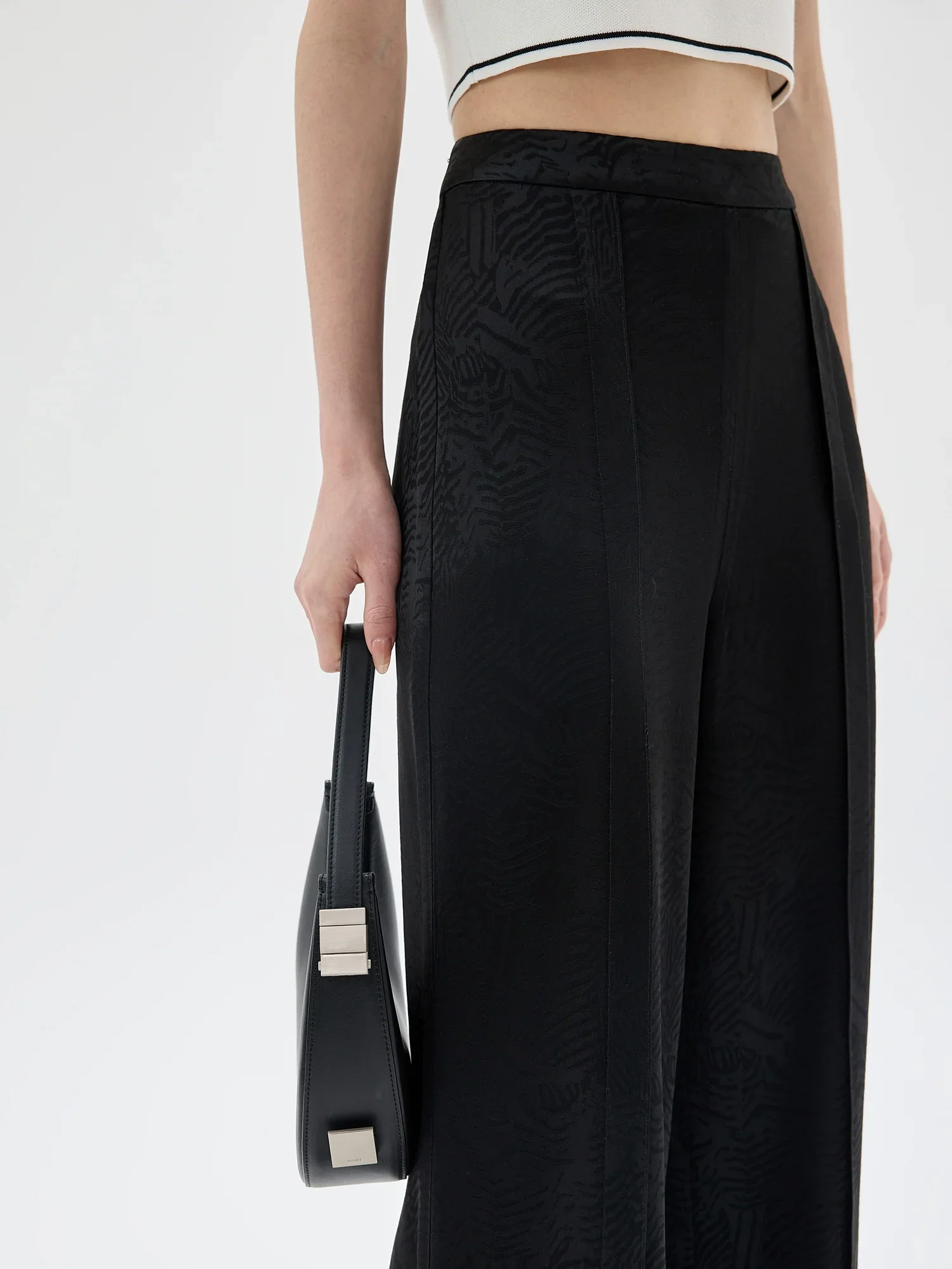 Zebra Print Wide-Leg Pants - Image 4