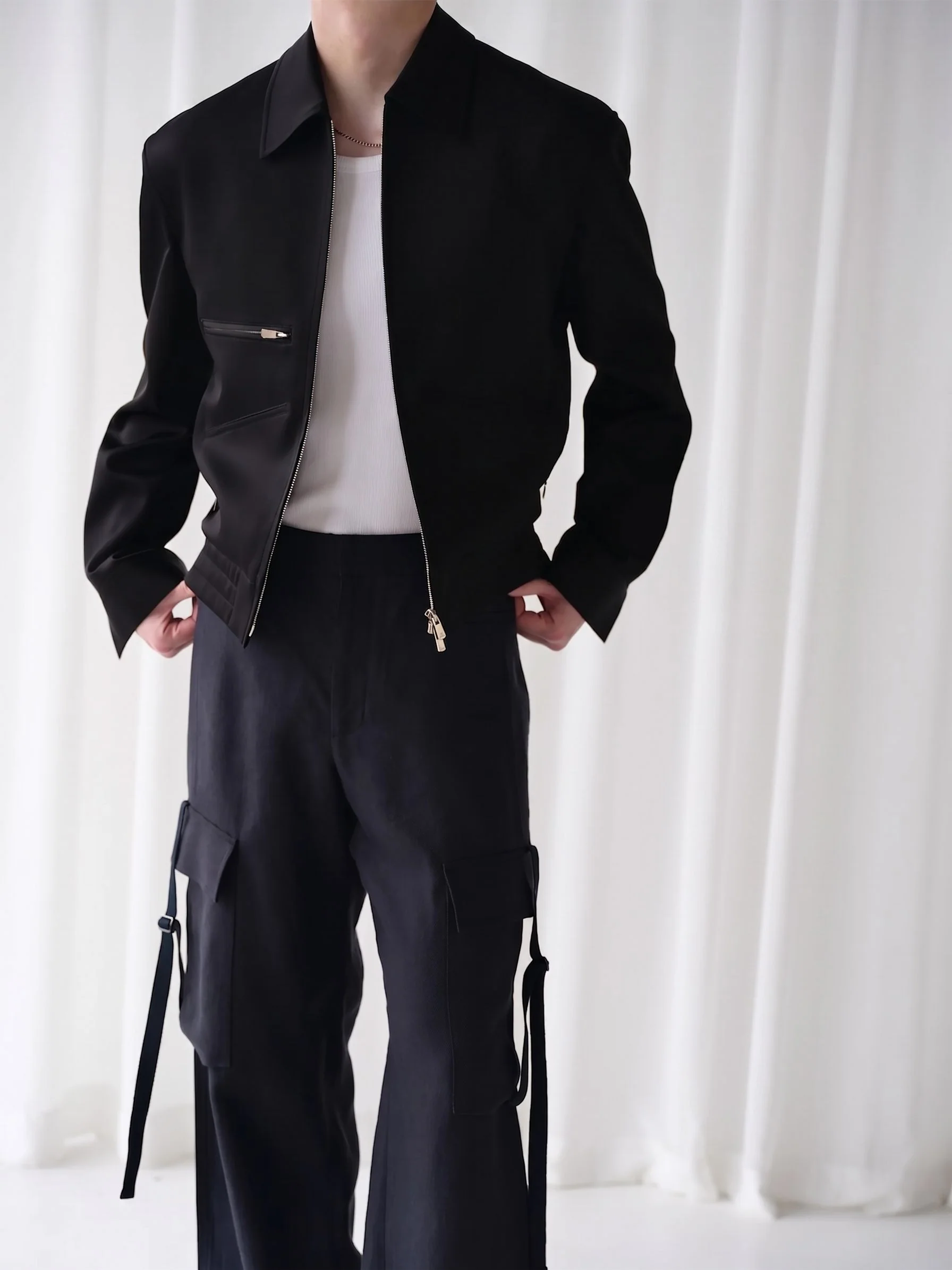 Zip Blouson Jacket - Image 4