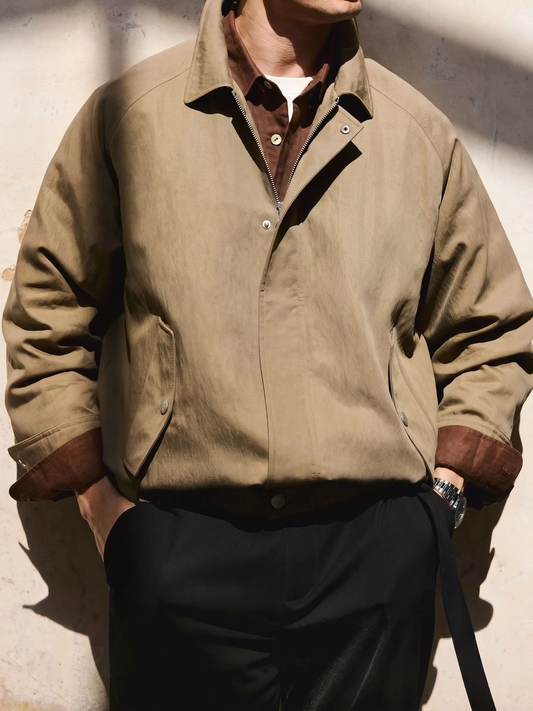 Zip Blouson Jacket