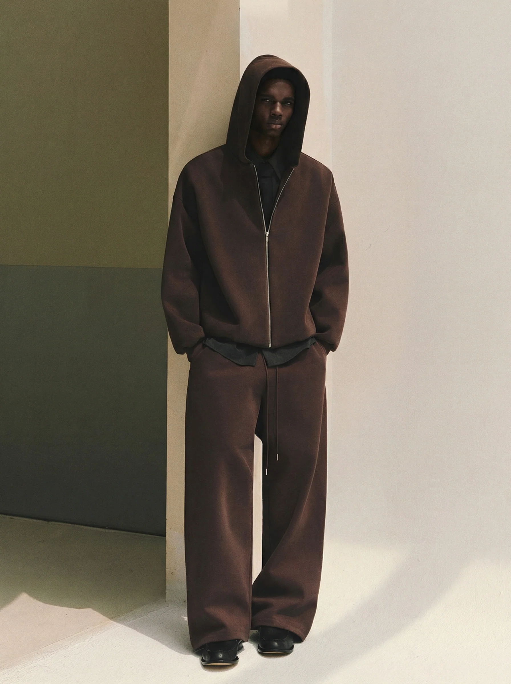 Zip Hoodie Set