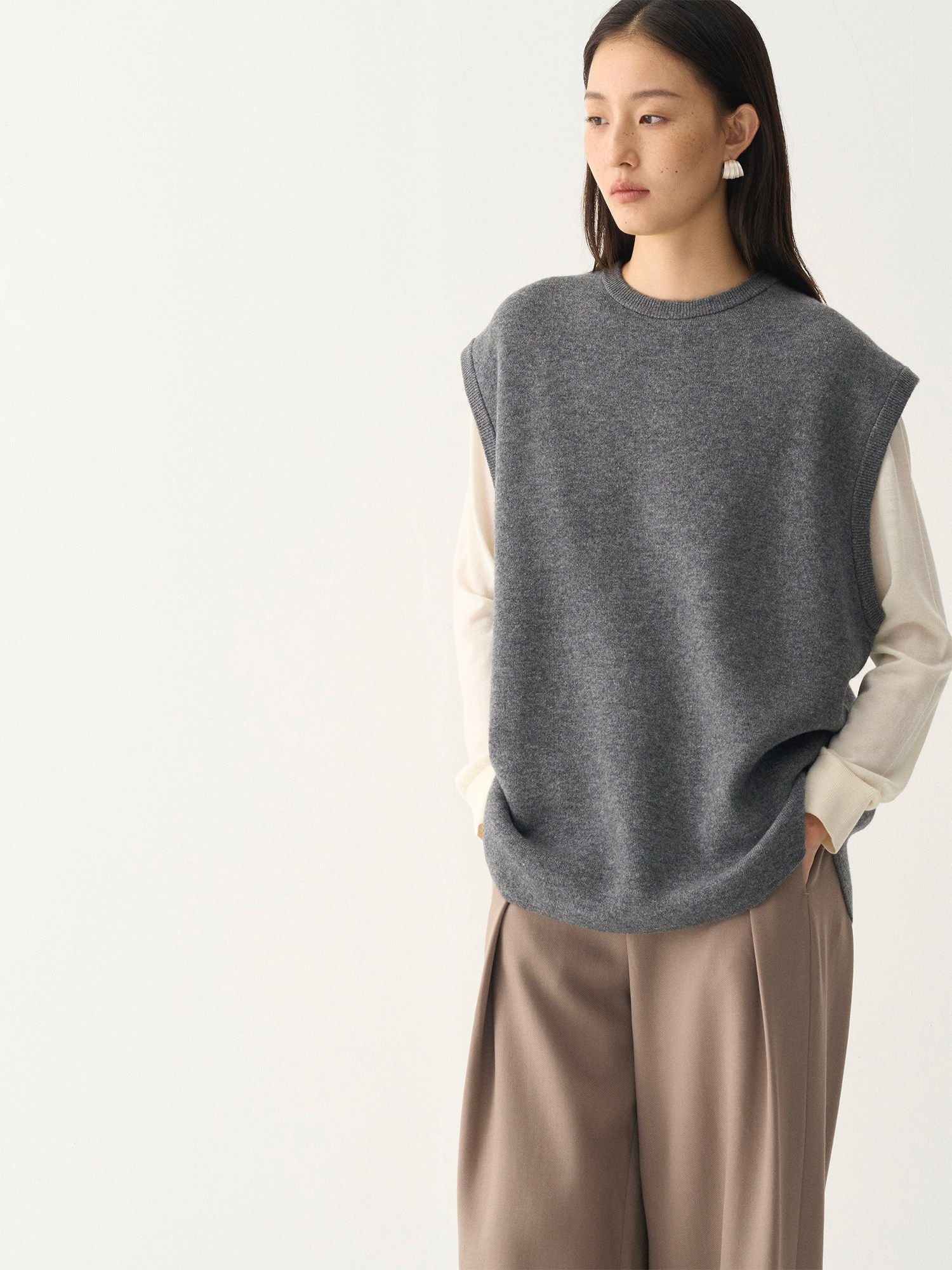 Zip Knit Vest