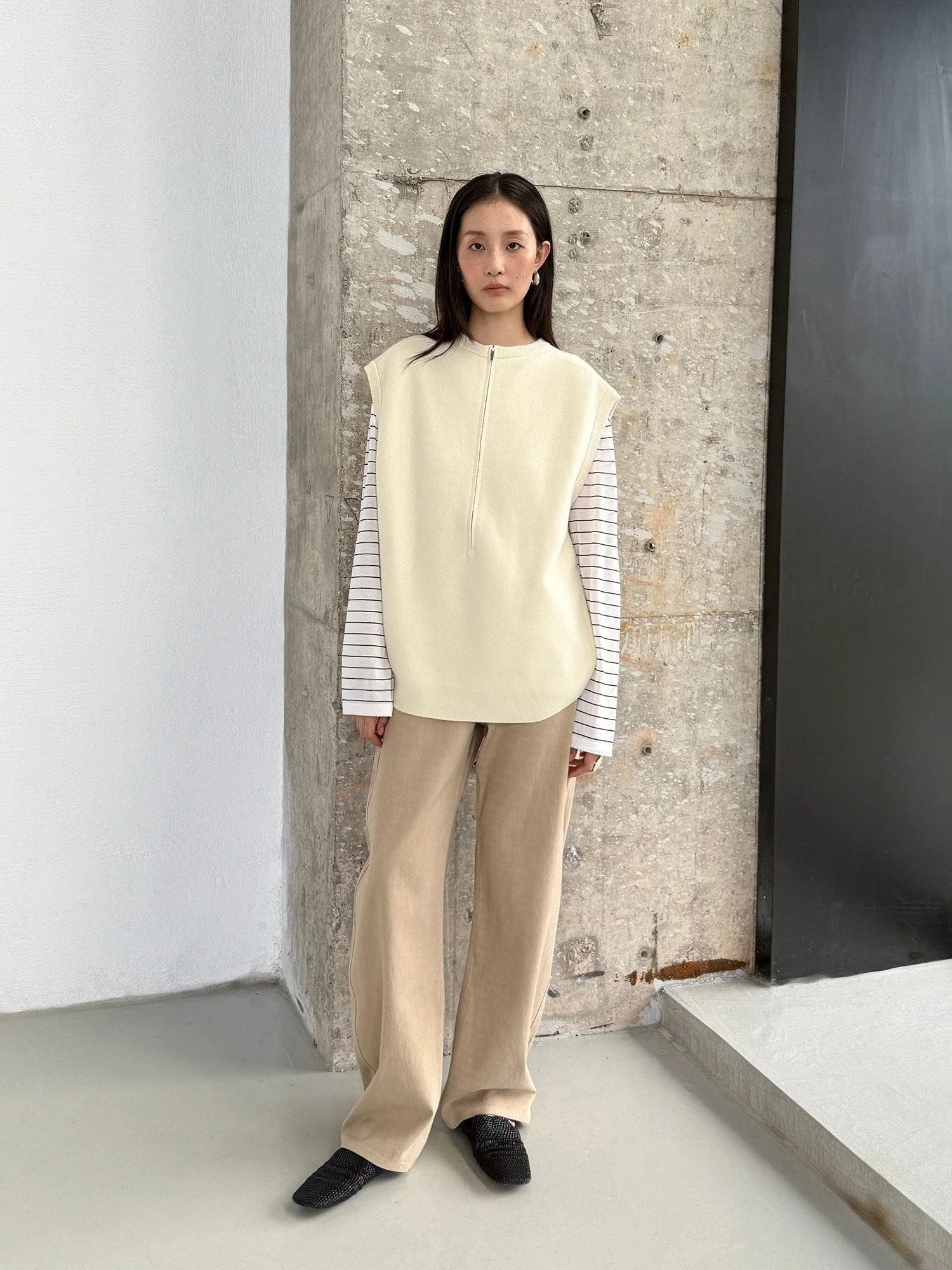 Zip Knit Vest - Image 3