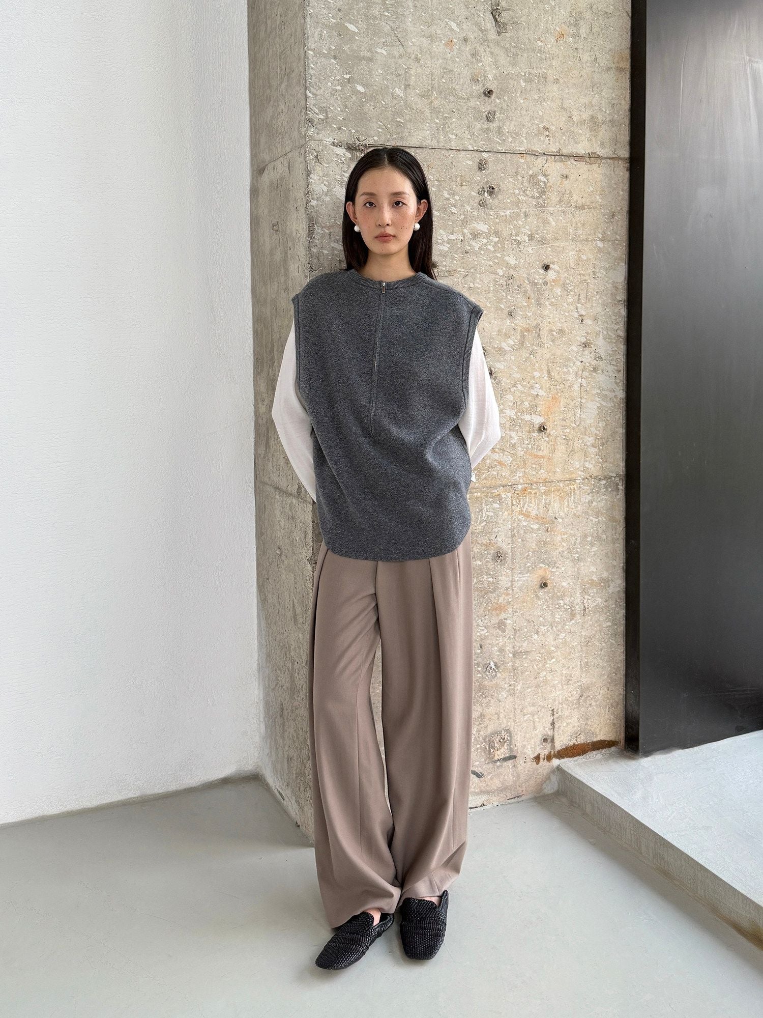 Zip Knit Vest - Image 4