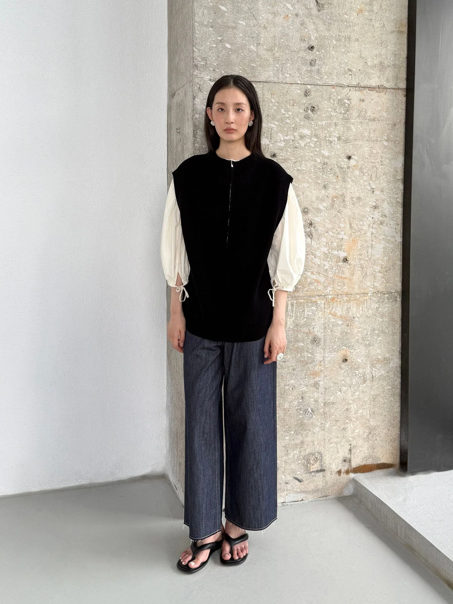 Zip Knit Vest - Image 5
