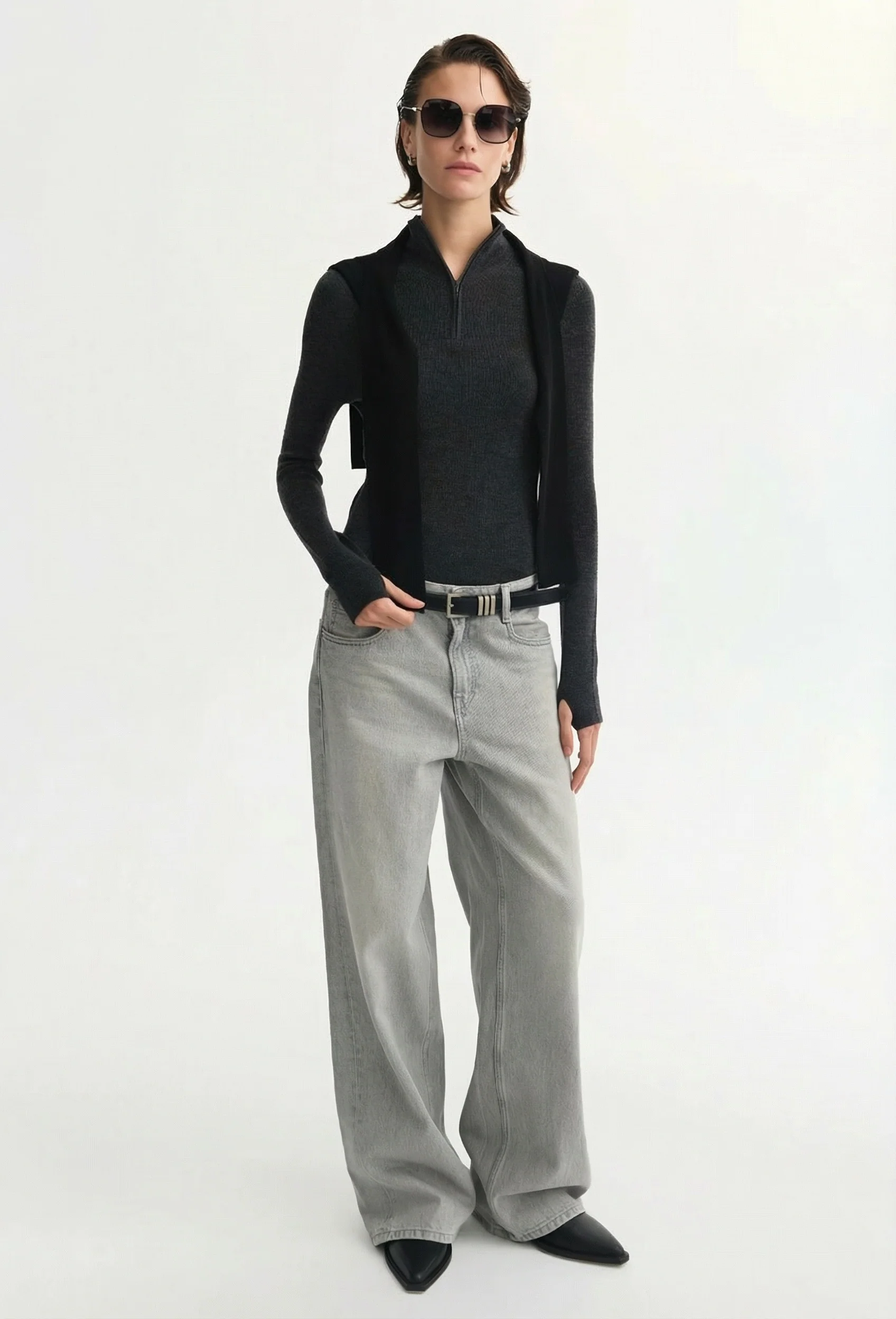 Zip Mockneck Sweater - Image 3