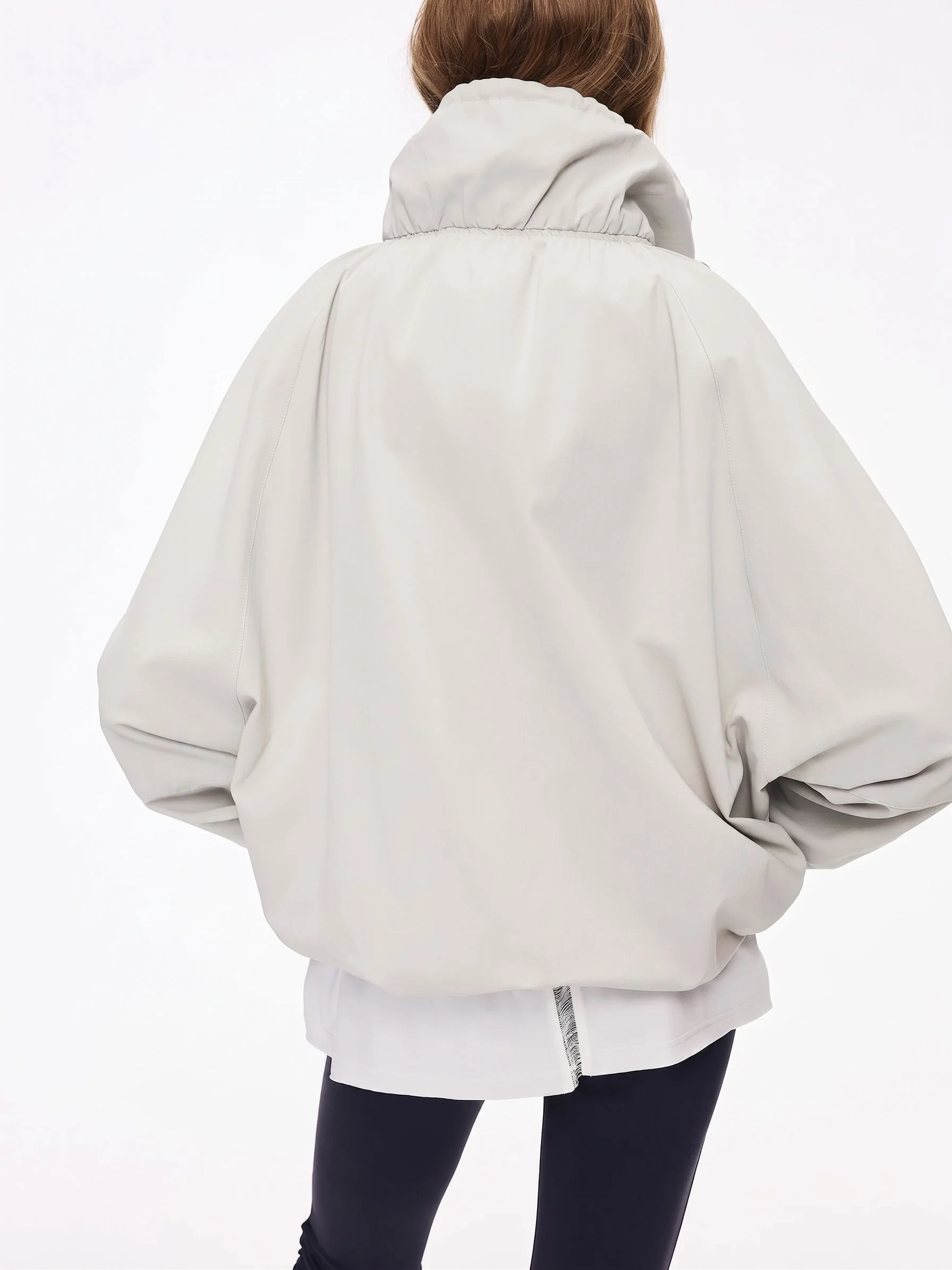 Zip Stand Collar Jacket - Image 5
