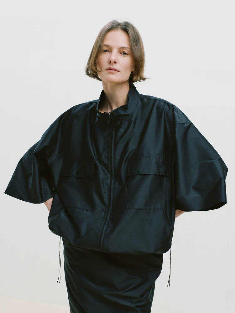 Zip Stand-Collar Jacket - Image 2