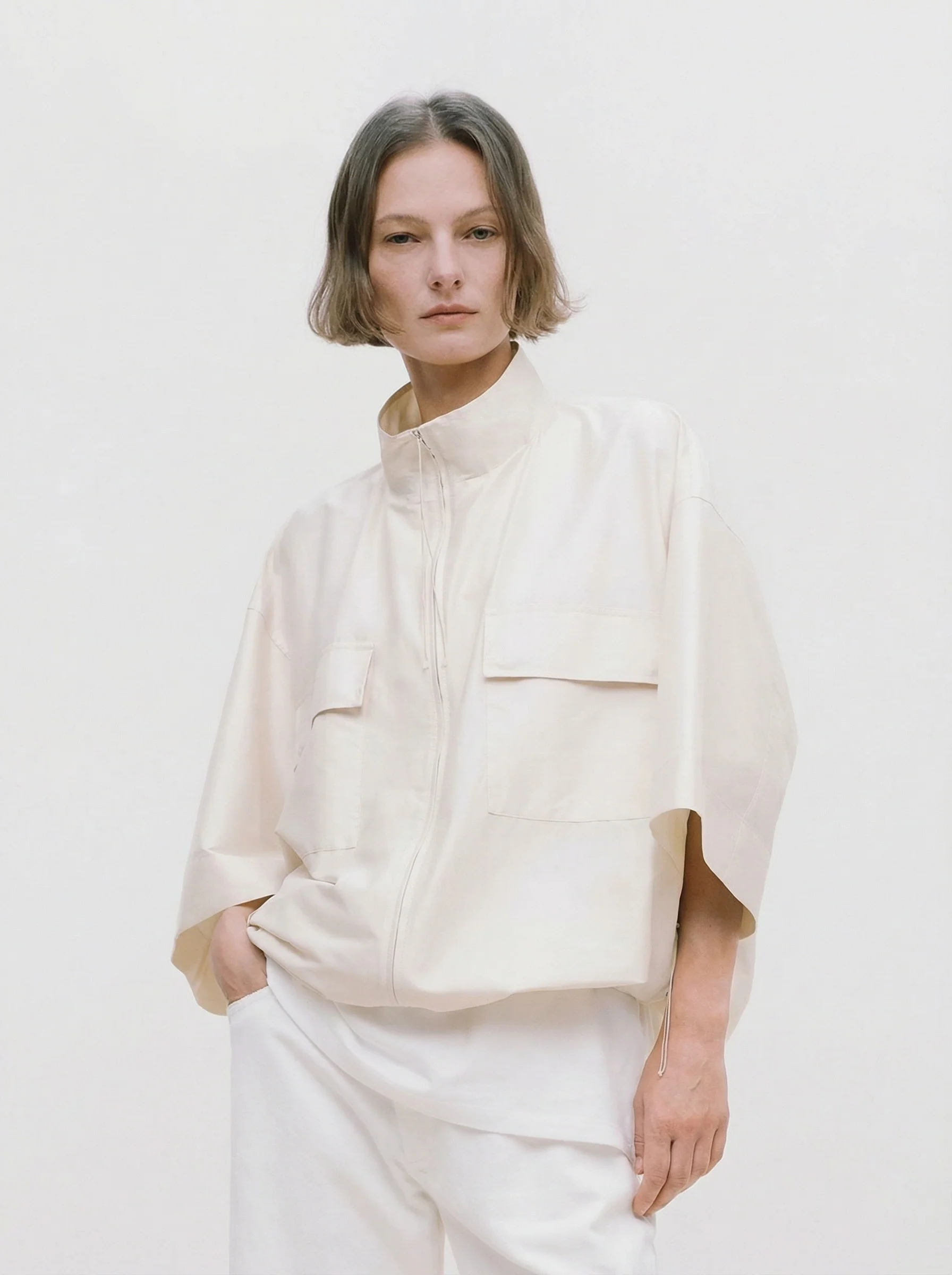 Zip Stand-Collar Jacket - Image 3
