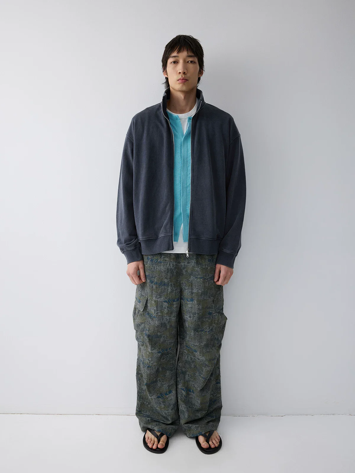 Zip Stand Sweatshirt - Image 2