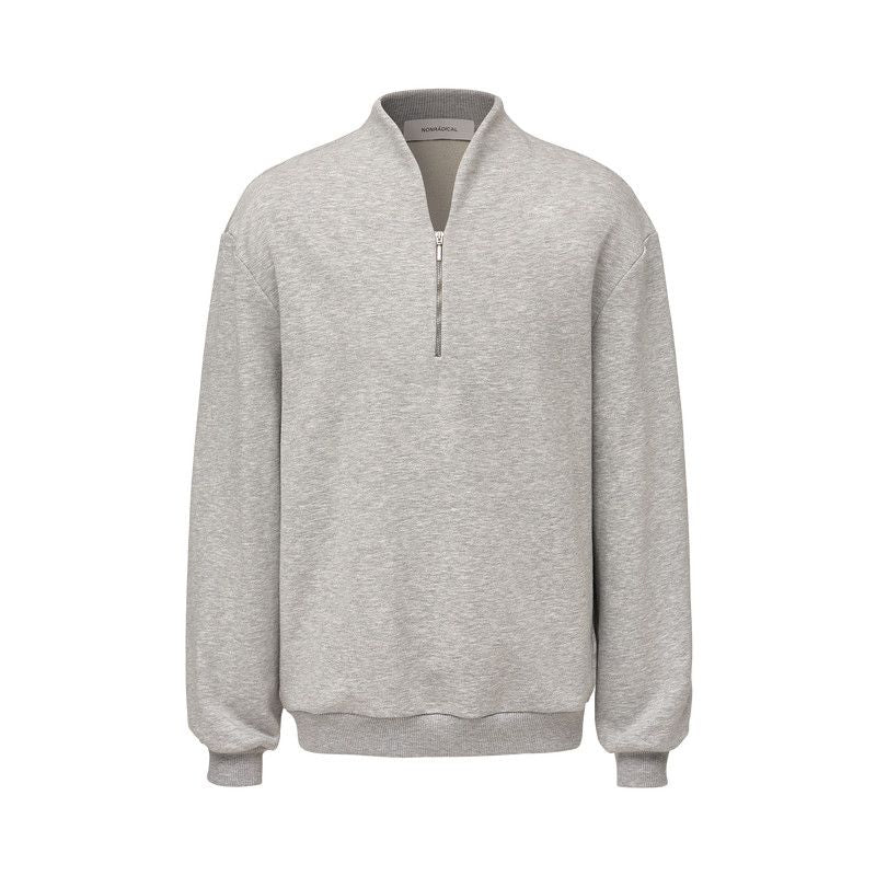 Zip V-Neck Pullover - Image 5