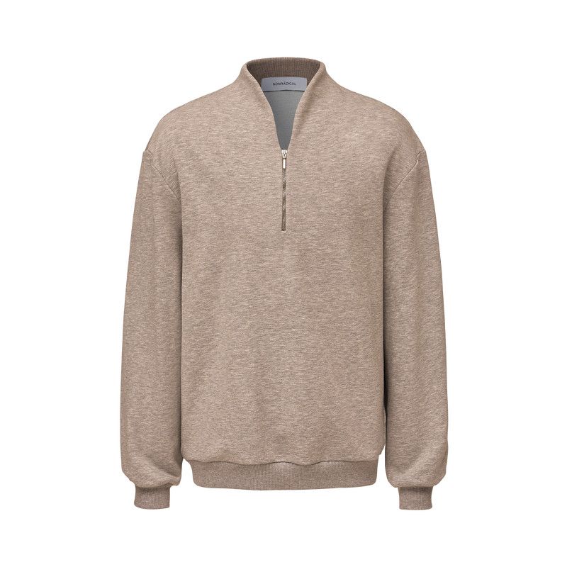 Zip V-Neck Pullover - Image 7