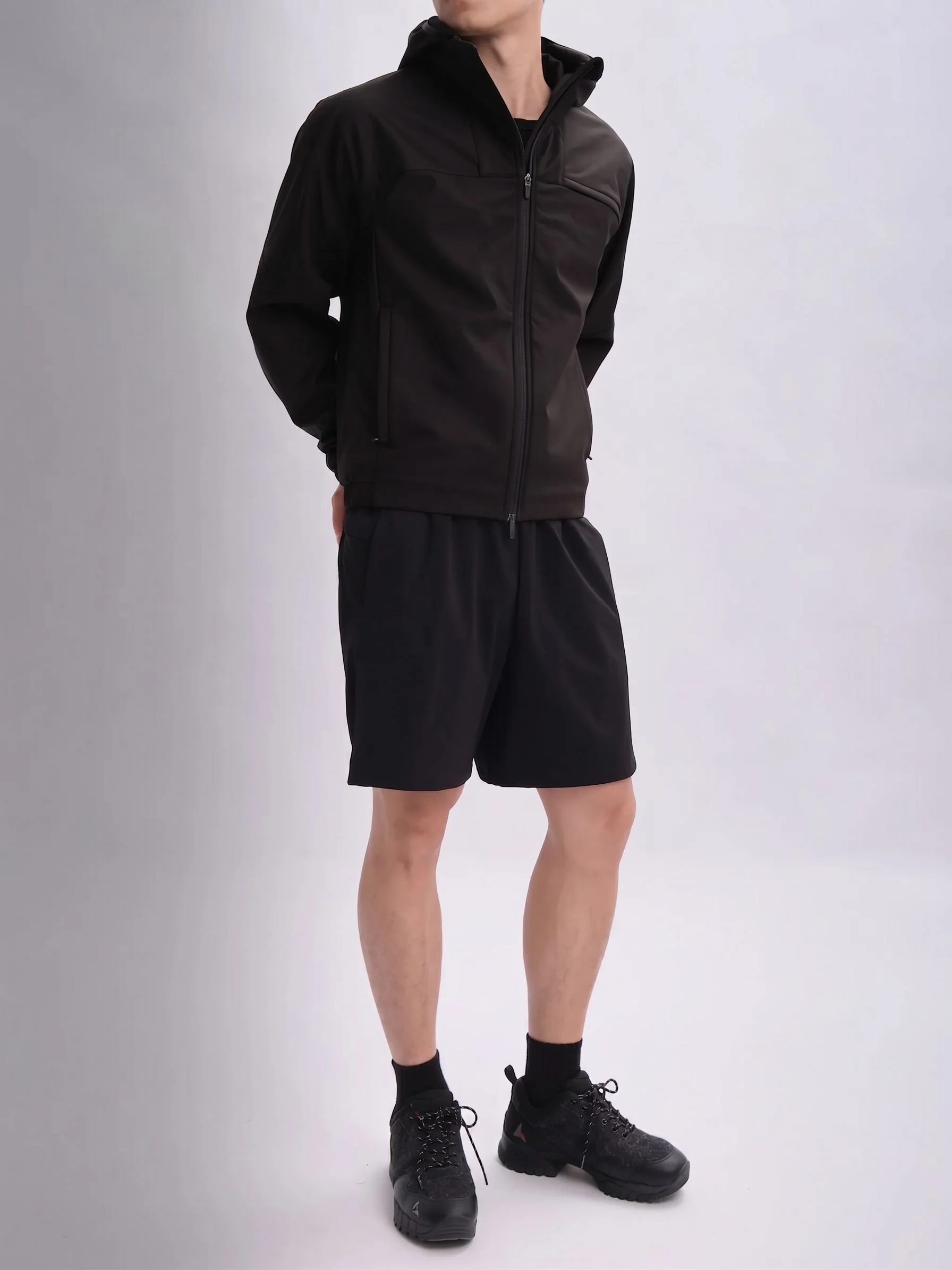 Zipped Pocket Shorts