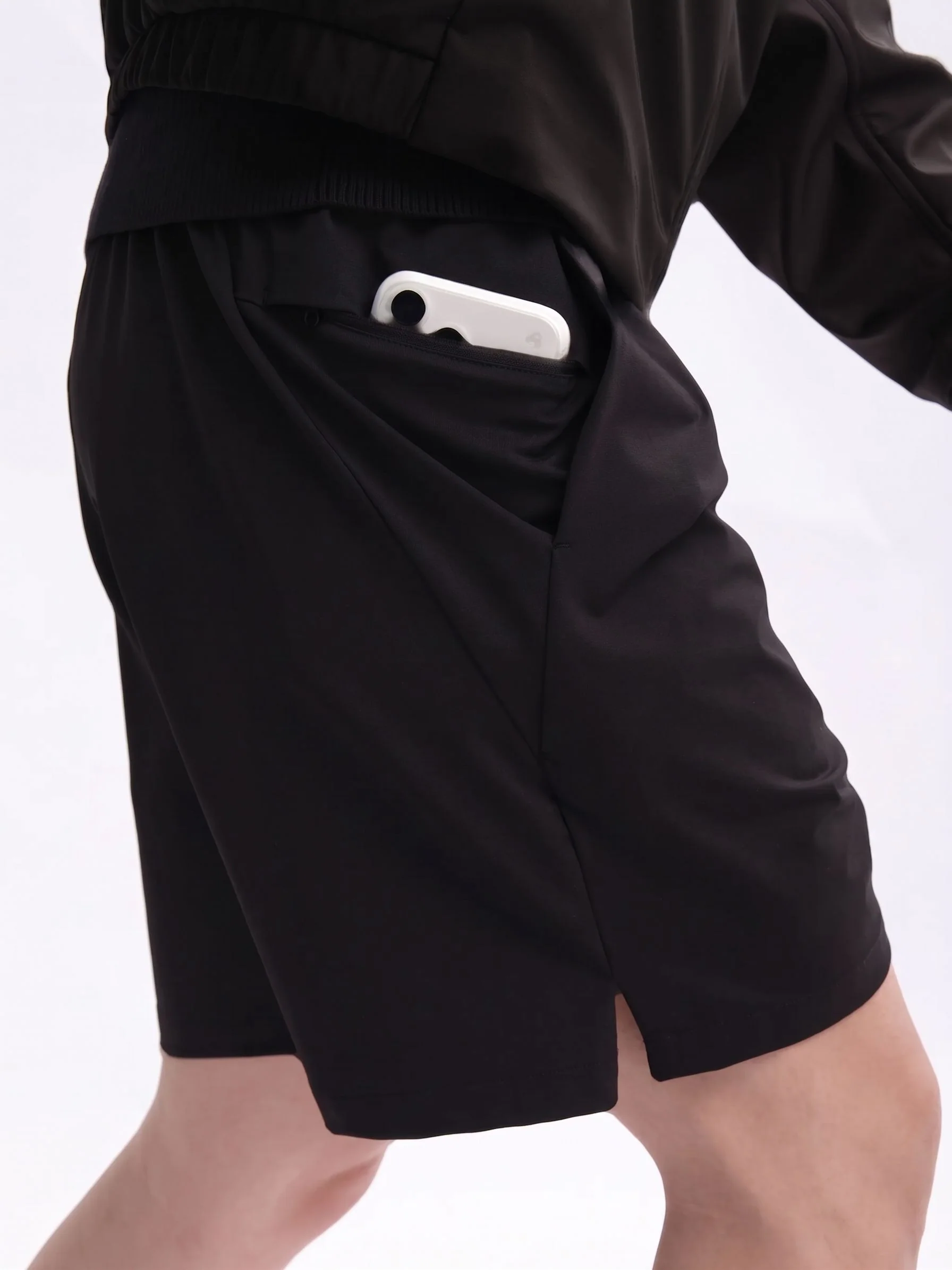 Zipped Pocket Shorts - Image 3